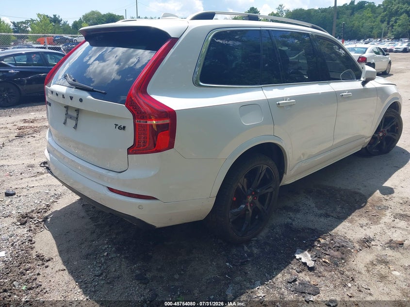 Vin: yv4a22pk2g1020768, lot: 46252801, volvo xc90 t6 momentum 20164