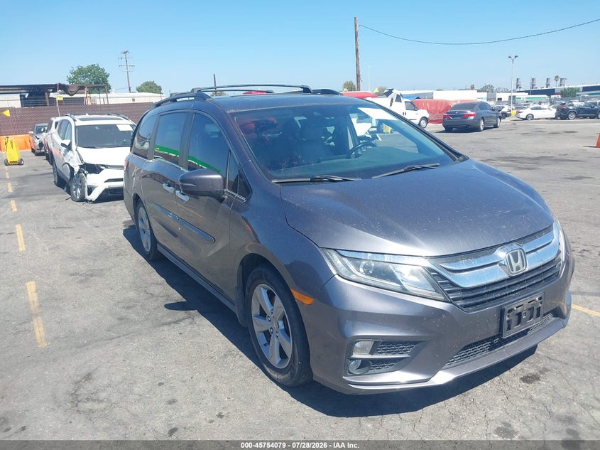 Vin: 5fnrl6h74kb049645, lot: 46252802, honda odyssey ex-l 2019 img_1
