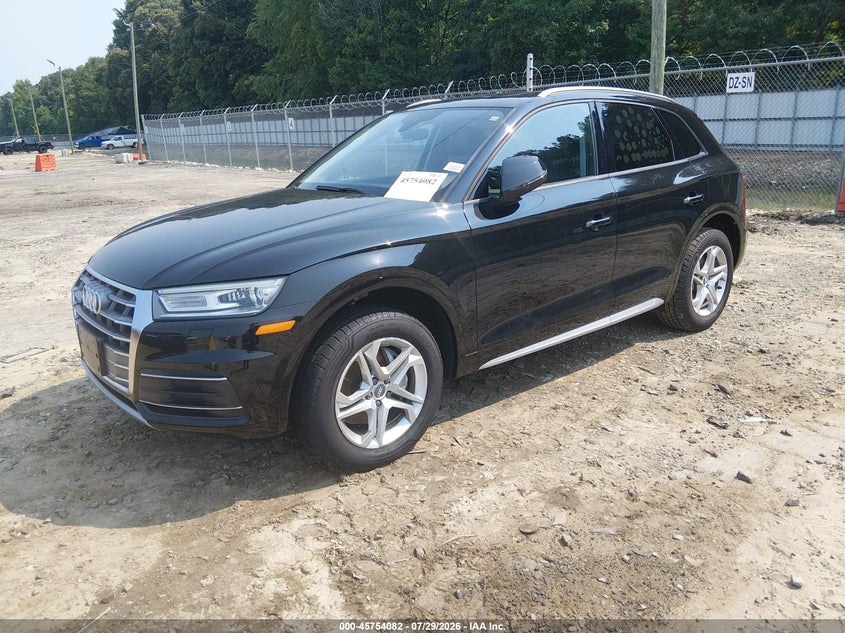 Vin: wa1anafy0j2213037, lot: 46252804, audi q5 2.0t premium/2.0t tech premium 20182
