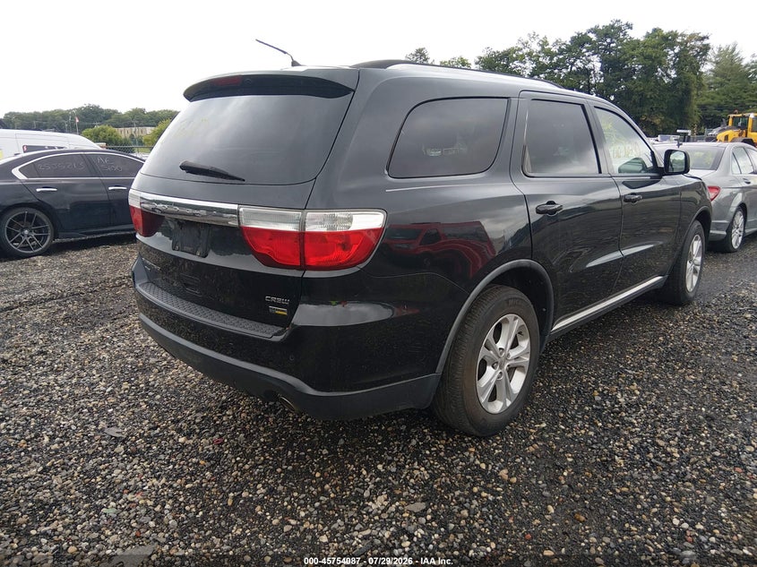 Vin: 1c4rdjdg9cc153648, lot: 46252809, dodge durango crew 20124