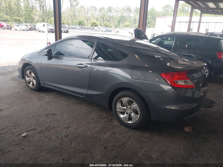 Vin: 2hgfg3b50dh531055, lot: 46252810, honda civic lx 20133