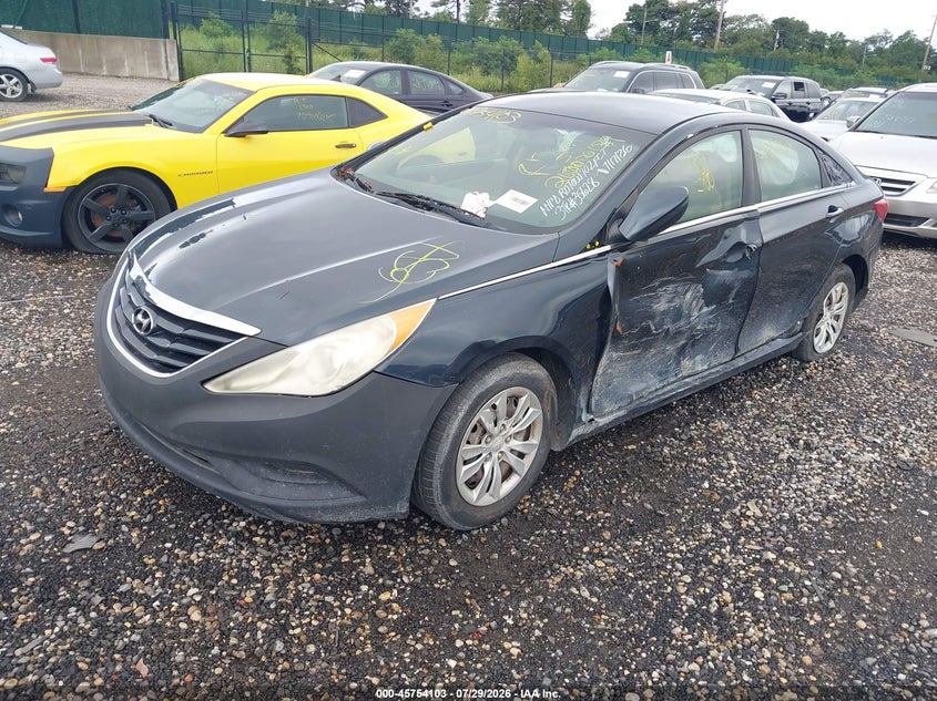 Vin: 5npeb4ac6ch455989, lot: 46252825, hyundai sonata gls 20122