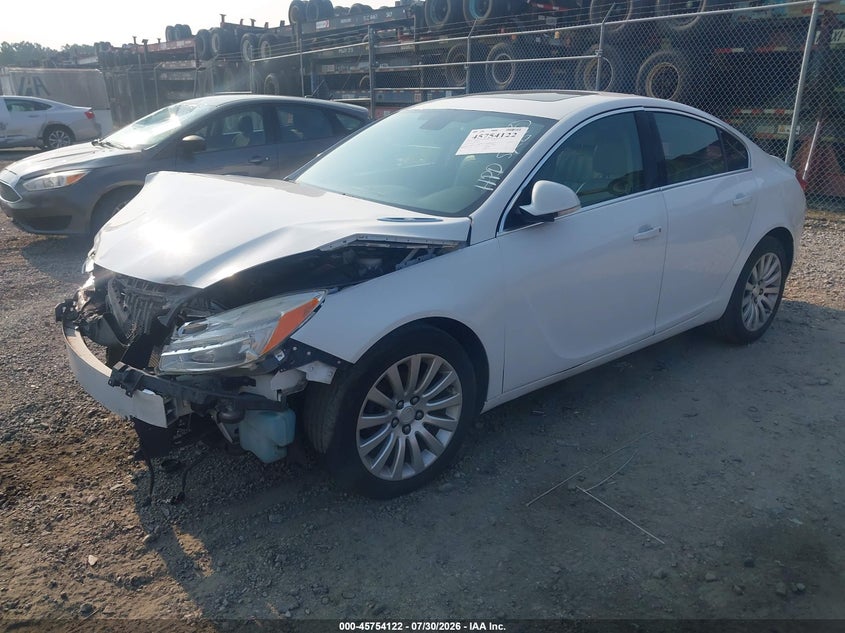 Vin: 2g4gr5ek6c9133931, lot: 46252844, buick regal 20122