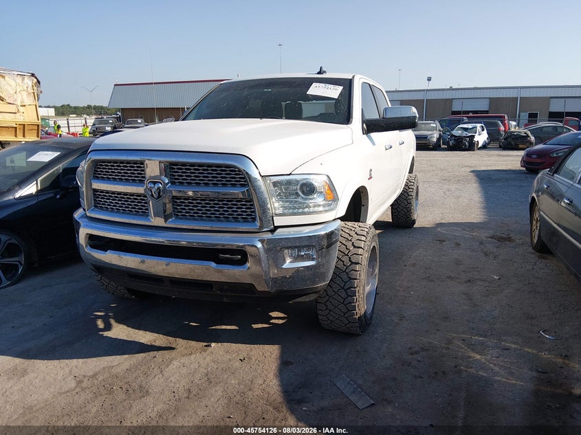 Vin: 3c6ur5fl2eg233538, lot: 46252848, ram 2500 laramie 20142