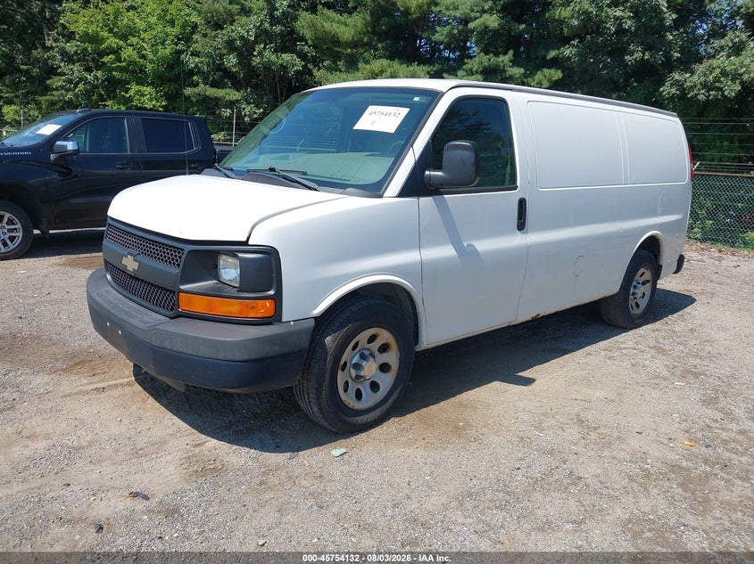 Vin: 1gcsgafx3e1119600, lot: 46252854, chevrolet express 1500 work van 20142