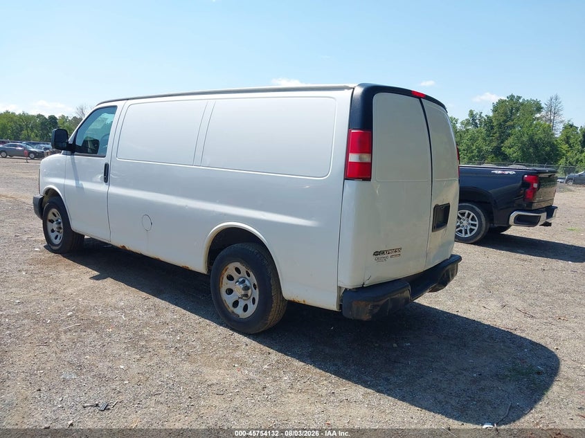 Vin: 1gcsgafx3e1119600, lot: 46252854, chevrolet express 1500 work van 20143