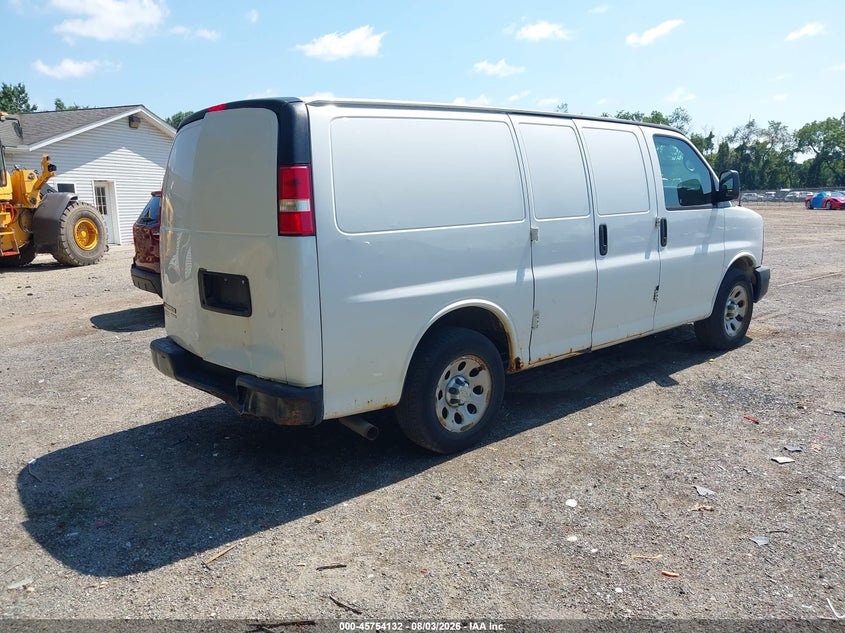 Vin: 1gcsgafx3e1119600, lot: 46252854, chevrolet express 1500 work van 20144