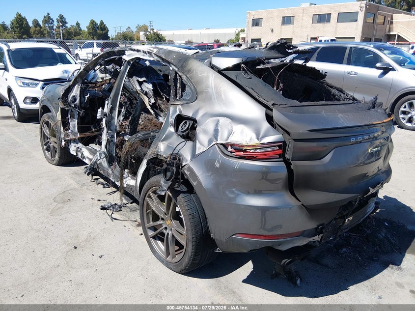 Vin: wp1be2ay4nda51171, lot: 46252856, porsche cayenne e-hybrid coupe platinum edition 20223