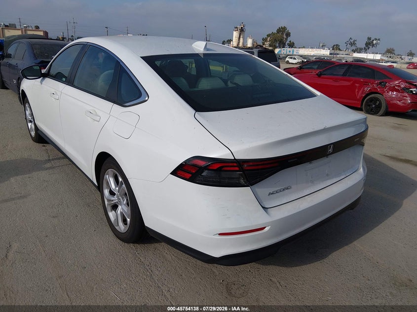 Vin: 1hgcy1f21sa063157, lot: 46252860, honda accord lx 20253