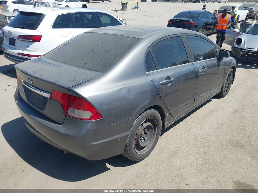 Vin: 19xfa1f52ae028391, lot: 46252865, honda civic lx 20104