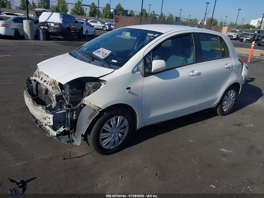 Vin: jtdkt4k37a5321973, lot: 46252866, toyota yaris 20102