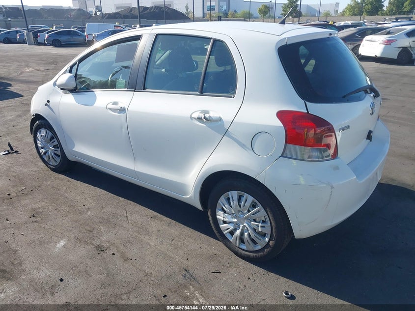 Vin: jtdkt4k37a5321973, lot: 46252866, toyota yaris 20103