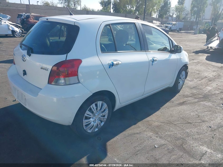 Vin: jtdkt4k37a5321973, lot: 46252866, toyota yaris 20104