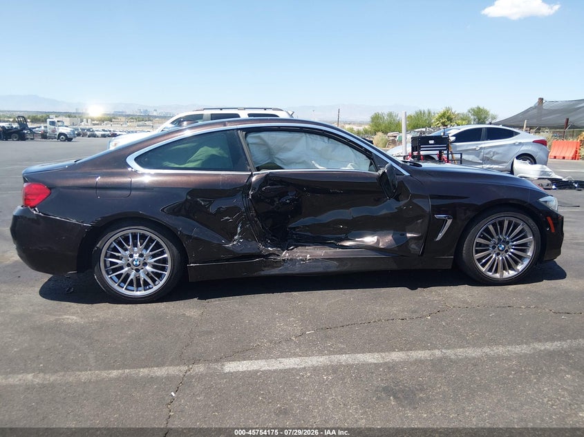 2015 BMW 4ER COUPE 2.0L I-4 DI, DOHC, VVT, TURBO, 240HP