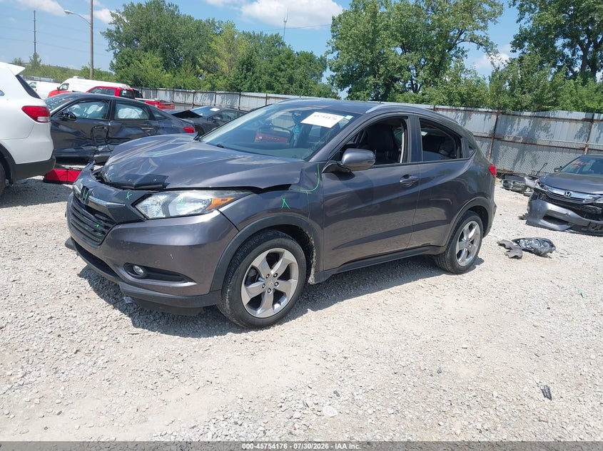Vin: 3czru6h79gm760249, lot: 46252898, honda hr-v ex-l 20162