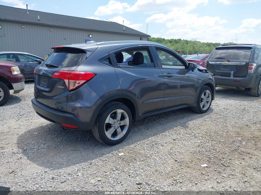 Vin: 3czru6h79gm760249, lot: 46252898, honda hr-v ex-l 20164