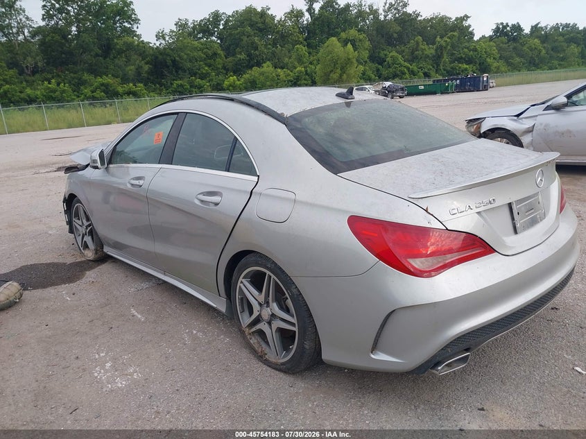 Vin: wddsj4eb4en143167, lot: 46252905, mercedes-benz cla 250 20143