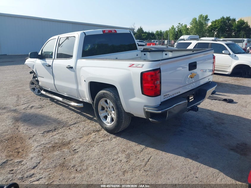 Vin: 3gcpcrec8eg143021, lot: 46252927, chevrolet silverado 1500 lt 20143