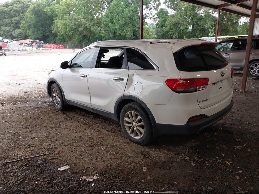 Vin: 5xypg4a37gg064356, lot: 46252928, kia sorento 2.4l lx 20163