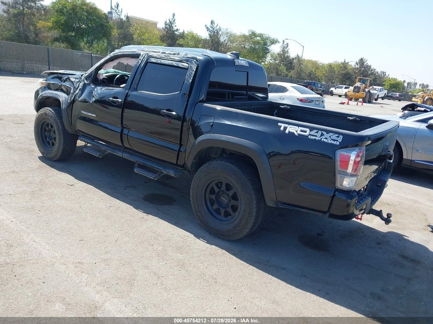 Vin: 5tfcz5an9mx271260, lot: 46252934, toyota tacoma trd off-road 20213