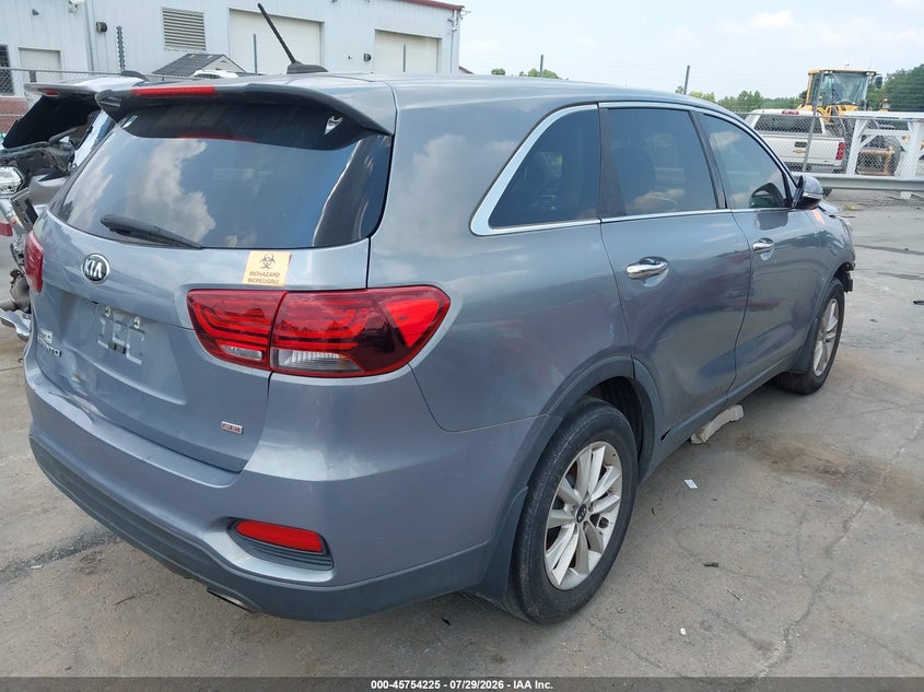Vin: 5xypg4a38lg643575, lot: 46252947, kia sorento 2.4l lx 20204