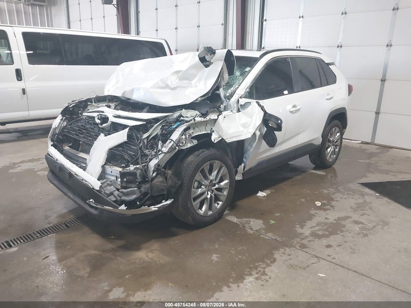 Vin: 2t3a1rfv7sw557575, lot: 46252967, toyota rav4 xle premium 20252