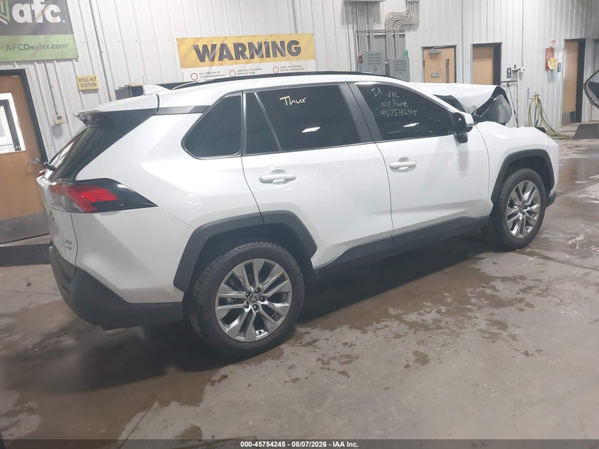 Vin: 2t3a1rfv7sw557575, lot: 46252967, toyota rav4 xle premium 20254