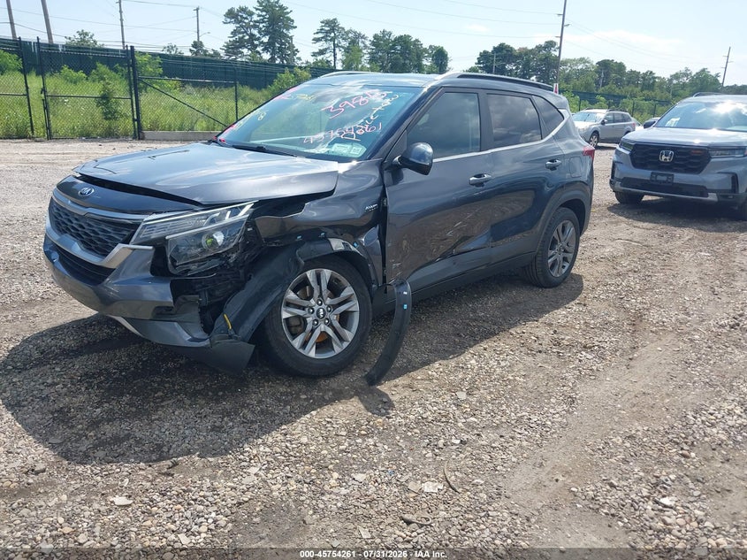 Vin: kndeucaa0m7073126, lot: 46252983, kia seltos s 20212