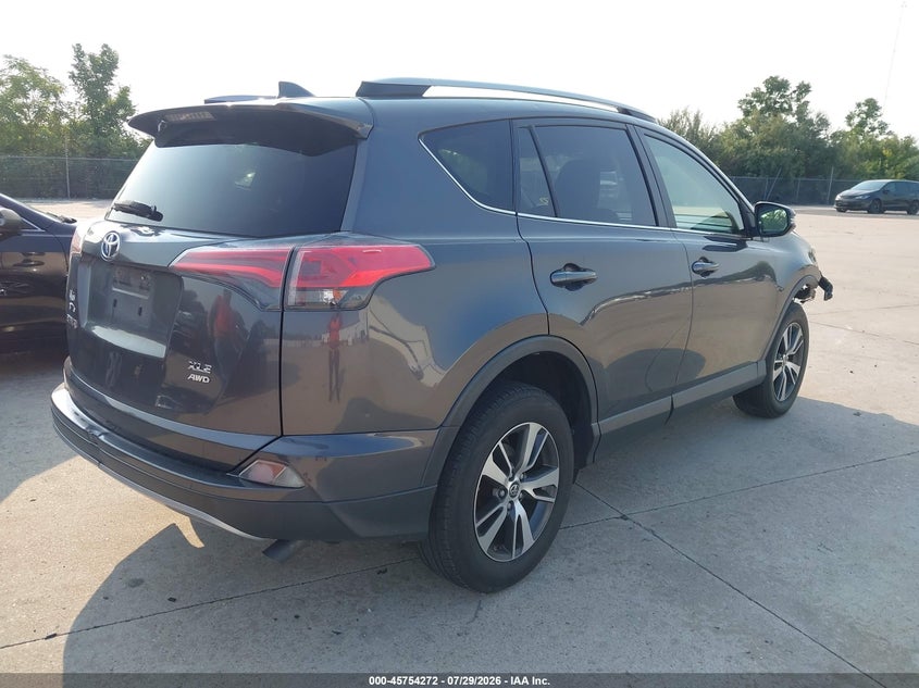 Vin: jtmrfrev7hj711117, lot: 46252994, toyota rav4 xle 20174