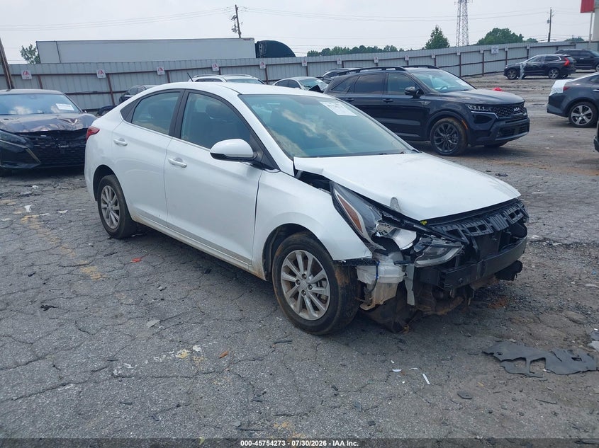 2022 HYUNDAI ACCENT auction photo 1