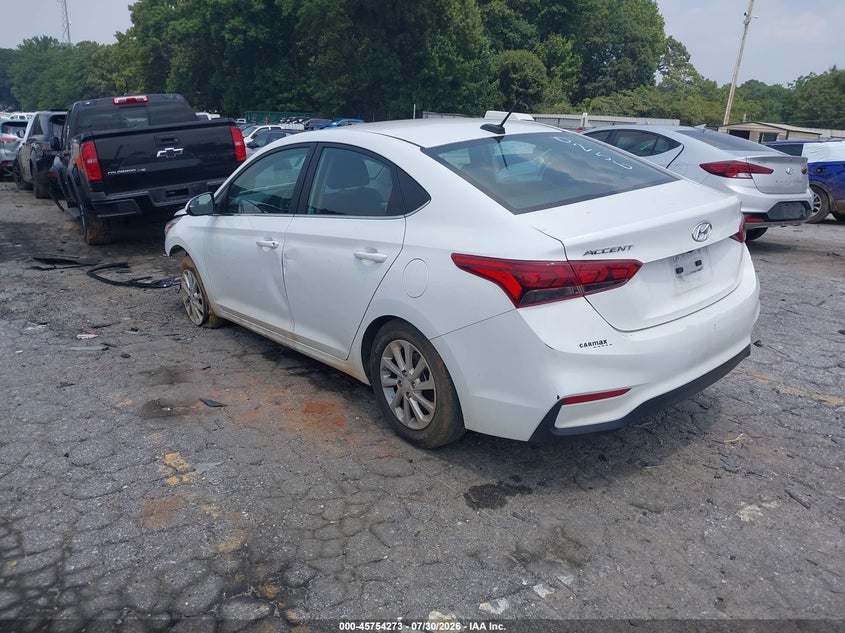 2022 HYUNDAI ACCENT auction photo 3