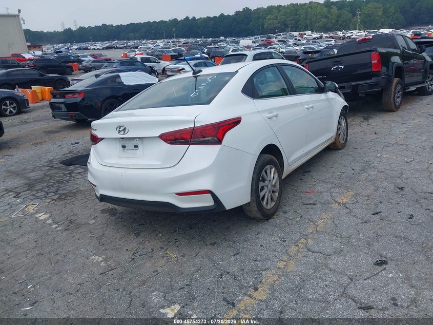2022 HYUNDAI ACCENT auction photo 4