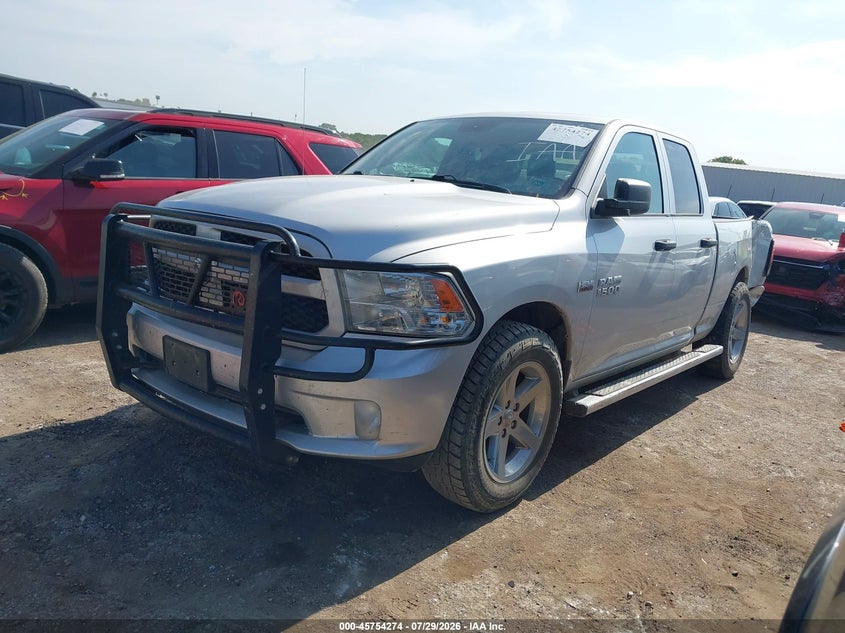 Vin: 1c6rr7ft1hs593155, lot: 46252996, ram 1500 express  4x4 6'4 box 20172