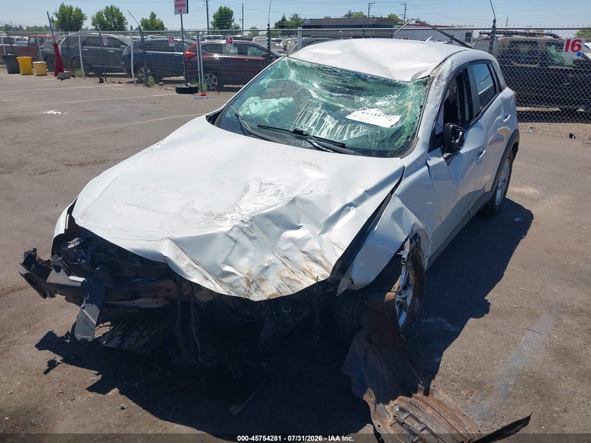 Vin: jm1dkbb79g0126207, lot: 46253003, mazda cx-3 sport 20162