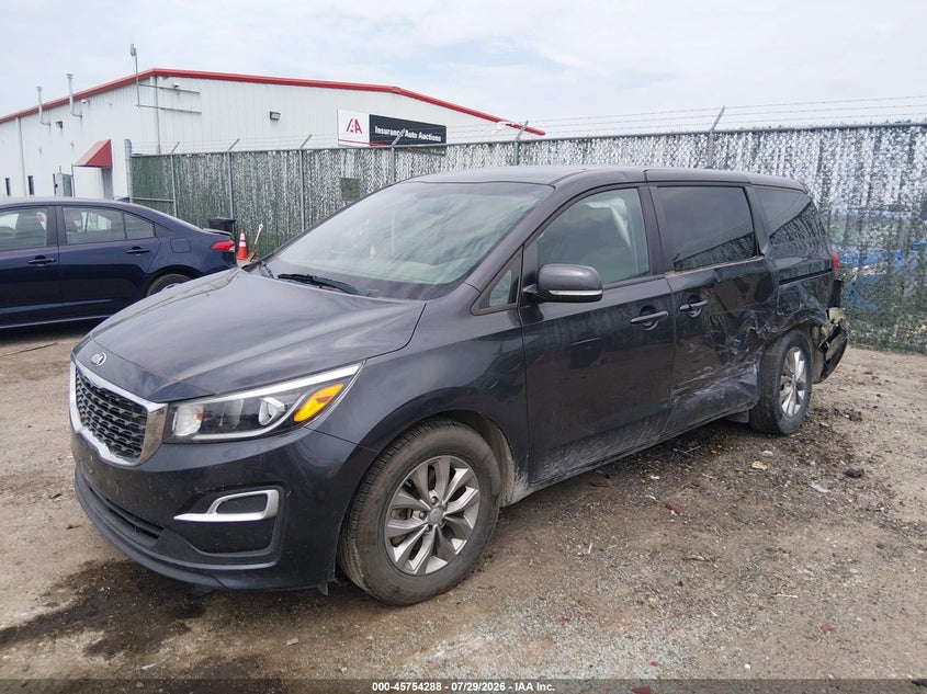 Vin: kndmb5c13l6581492, lot: 46253010, kia sedona lx 20202