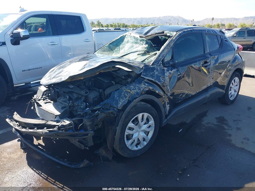 Vin: jtnkhmbx7l1091877, lot: 46253047, toyota c-hr le 20202