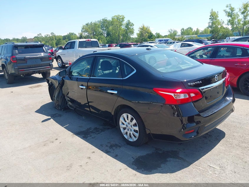 Vin: 3n1ab7ap8gy211534, lot: 46253053, nissan sentra sv 20163