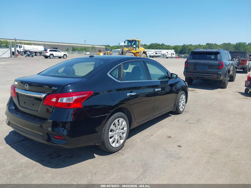 Vin: 3n1ab7ap8gy211534, lot: 46253053, nissan sentra sv 20164