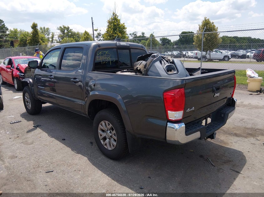 Vin: 3tmcz5an6hm080732, lot: 46253061, toyota tacoma sr5 v6 20173