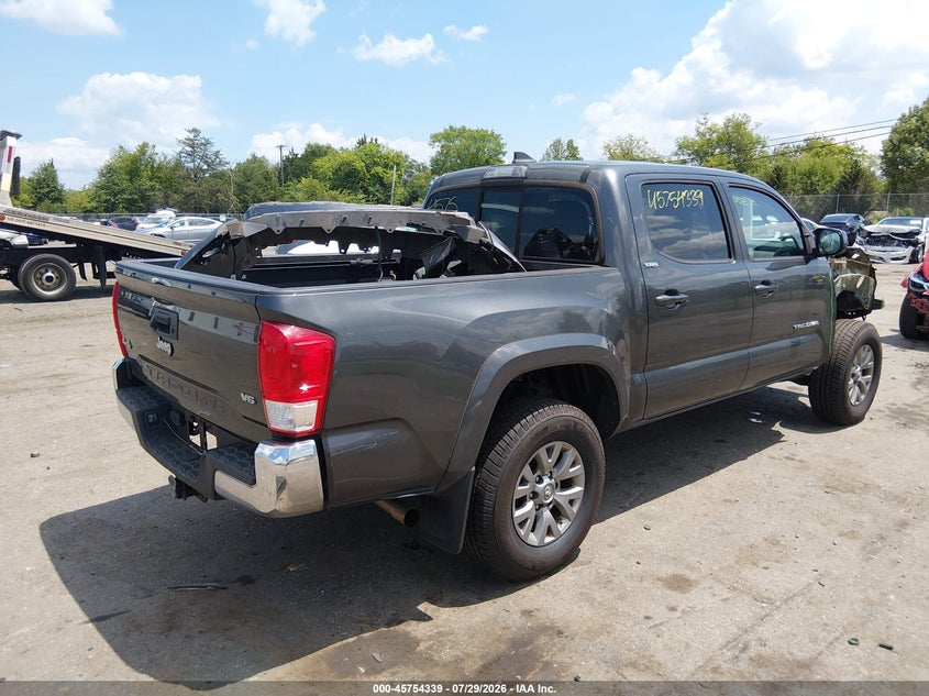Vin: 3tmcz5an6hm080732, lot: 46253061, toyota tacoma sr5 v6 20174