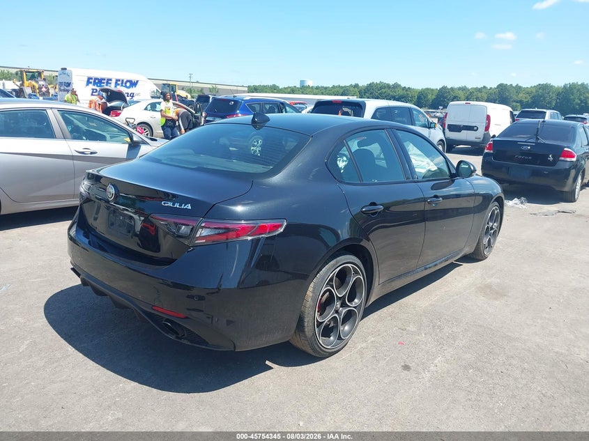 Vin: zarfanbn6r7684110, lot: 46253067, alfa romeo giulia veloce awd 20244