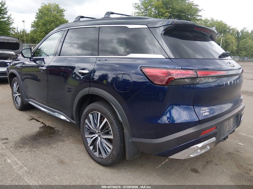 Vin: 5n1dl1hu1nc344198, lot: 46253097, infiniti qx60 autograph awd 20223