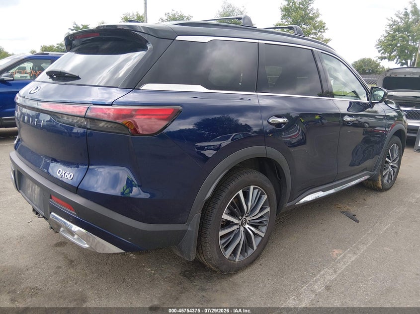 Vin: 5n1dl1hu1nc344198, lot: 46253097, infiniti qx60 autograph awd 20224