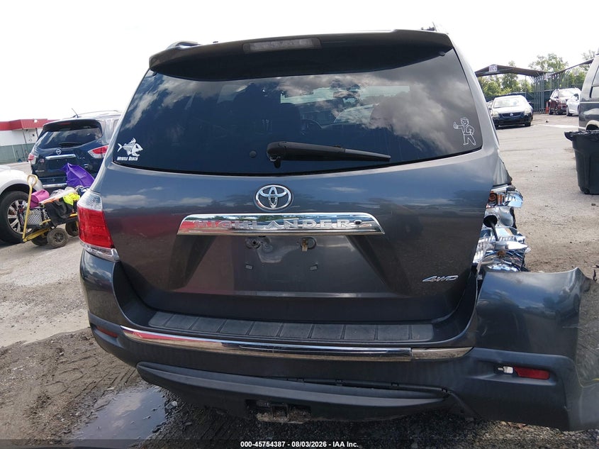 2013 TOYOTA HIGHLANDER SPORT UTILITY VEHICLE 3.5L V-6 DOHC, VVT, 270HP