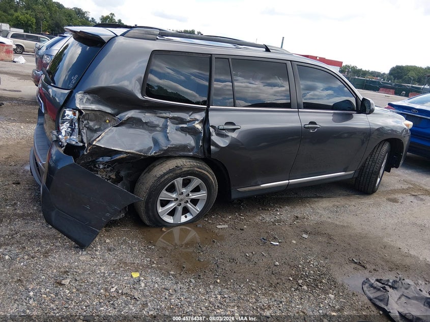 2013 TOYOTA HIGHLANDER SPORT UTILITY VEHICLE 3.5L V-6 DOHC, VVT, 270HP