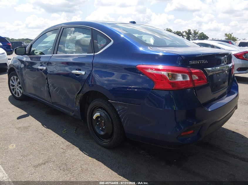 Vin: 3n1ab7ap8ky405229, lot: 46253131, nissan sentra sv 20193