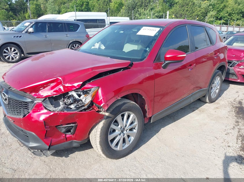 Vin: jm3ke2cy3f0497147, lot: 46253133, mazda cx-5 touring 20152