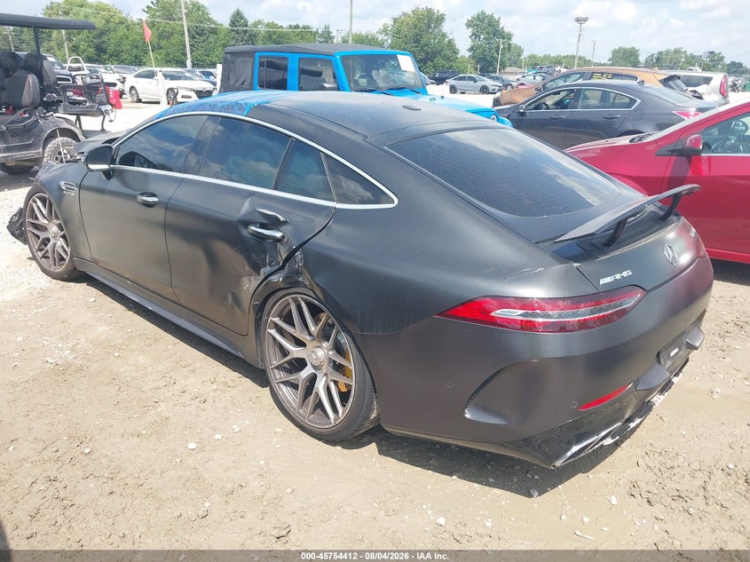 Vin: w1k7x8jb6ma041196, lot: 46253134, mercedes-benz amg gt 63 4-door coupe 20213