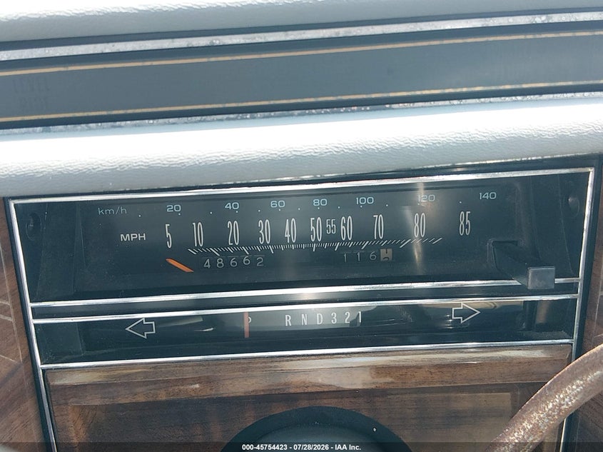 1988 CADILLAC BROUGHAM auction photo 7