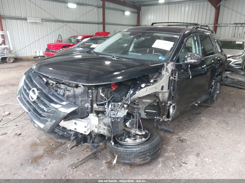 Vin: 5n1dr3ba6nc258197, lot: 46253148, nissan pathfinder sv 2wd 20222